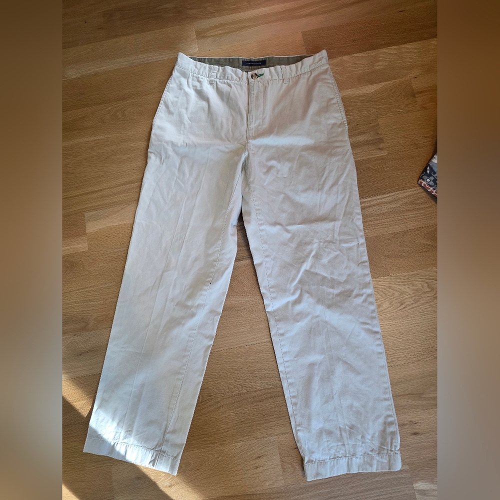 Tommy Hilfiger Men's Light Tan Chinos